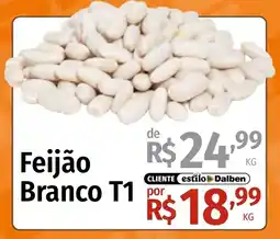 Supermercado Dalben Feijão Branco T1 oferta