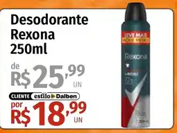 Supermercado Dalben Desodorante rexona oferta