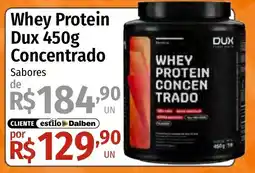 Supermercado Dalben Whey protein dux concentrado oferta