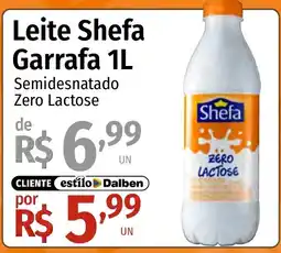 Supermercado Dalben Leite Shefa Garrafa 1L oferta