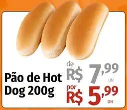 Supermercado Dalben Pão de Hot Dog oferta