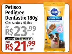 Supermercado Dalben Petisco pedigree dentastix oferta