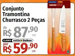 Supermercado Dalben Conjunto Tramontina Churrasco 2 Peças oferta