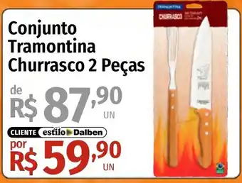 Supermercado Dalben Conjunto Tramontina Churrasco 2 Peças oferta
