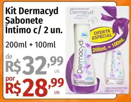 Supermercado Dalben Kit Dermacyd Sabonete Íntimo oferta
