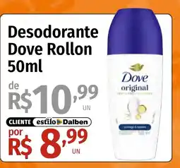 Supermercado Dalben Desodorante Dove Rollon oferta