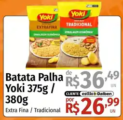 Supermercado Dalben Batata Palha Yoki Extra Fina / Tradicional oferta