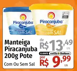 Supermercado Dalben Manteiga piracanjuba oferta