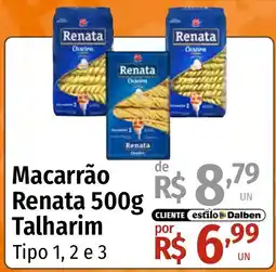Supermercado Dalben Macarrão renata talharim oferta