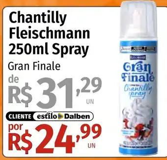 Supermercado Dalben Chantilly fleischmann gran finale oferta