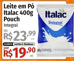 Supermercado Dalben Leite em Pó Italac Integral oferta