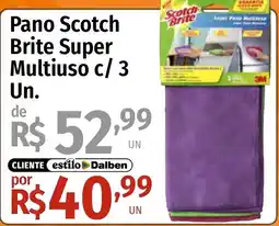 Supermercado Dalben Pano scotch brite super multiuso oferta