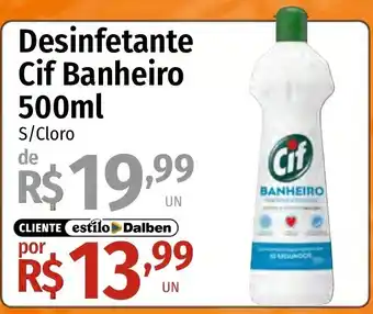 Supermercado Dalben Desinfetante Cif Banheiro oferta