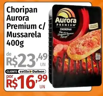 Supermercado Dalben Choripan aurora premium c/ mussarela oferta