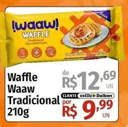 Supermercado Dalben Waffle Waaw Tradicional oferta