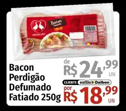 Supermercado Dalben Bacon Perdigão Defumado Fatiado oferta