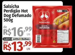 Supermercado Dalben Salsicha Perdigão Hot Dog Defumado oferta