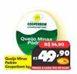 Supermercados Rex Queijo Minas Padrão Cooperbom oferta