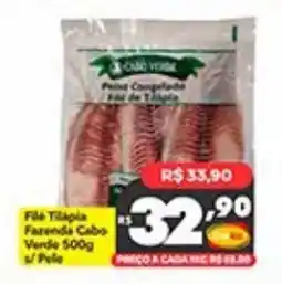 Supermercados Rex Filo Tilápia Fazenda Cabo Verde oferta