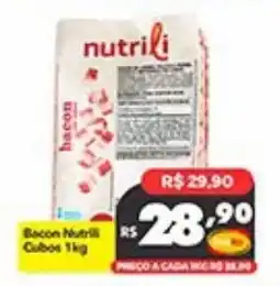 Supermercados Rex Bacon Nutrili Cubos oferta