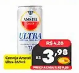 Supermercados Rex Cerveja Amstel Ultra oferta