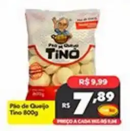 Supermercados Rex Pão de Queijo Tino oferta