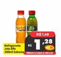 Supermercados Rex Refrigerante Jota Effe 200ml Sabores oferta