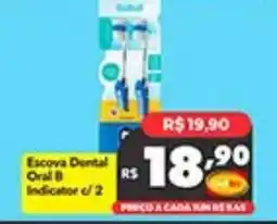 Supermercados Rex Escova Dental Oral B Indicador c/ 2 oferta