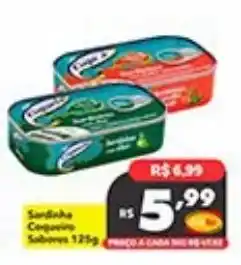 Supermercados Rex Sardinha Coqueiro Sabores oferta