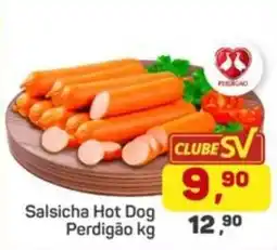 Supermercados São Vicente Salsicha Hot Dog Perdigão kg oferta