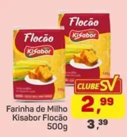 Supermercados São Vicente Farinha de milho kisabor flocação oferta