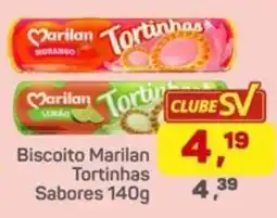 Supermercados São Vicente Biscoito marilan tortinhas sabores oferta