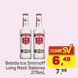 Supermercados São Vicente Bebida ice smirnoff long neck sabores oferta