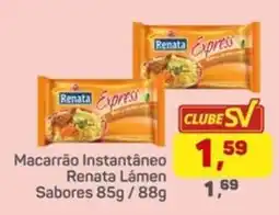Supermercados São Vicente Macarrão instantâneo renata lâmen sabores oferta
