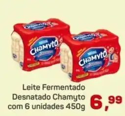 Supermercados São Vicente Leite fermentado desnatado chamyto oferta