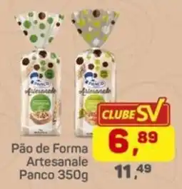 Supermercados São Vicente Pão de Forma Artesanal Panco oferta