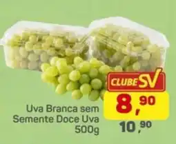 Supermercados São Vicente Uva Branca sem Semente Doce Uva oferta