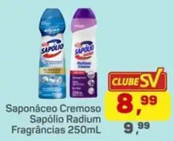 Supermercados São Vicente Saponáceo Cremoso Sapólio Radium Fragrâncias oferta