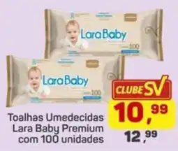 Supermercados São Vicente Toalhas umedecidas lara baby premium oferta