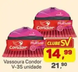 Supermercados São Vicente Vassoura condor v-35 unidade oferta