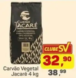 Supermercados São Vicente Carvão vegetal jacaré oferta