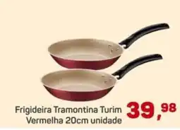 Supermercados São Vicente Frigideira Tramontina Turim Vermelha oferta