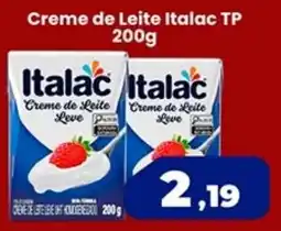 VN Autosserviço Creme de Leite Italac TP oferta