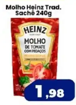 VN Autosserviço molho heinz trad. sachê oferta