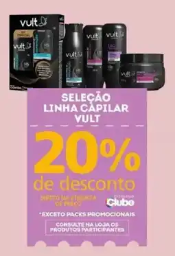Bistek Supermercados seleção linha capilar vult oferta