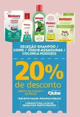 Bistek Supermercados seleção shampoo / cond / creme assaduras / colonia huggies oferta