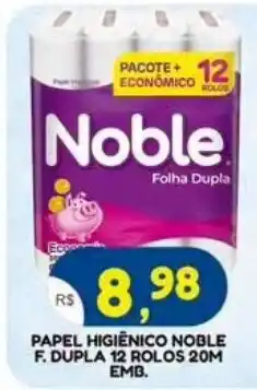 Bramil Supermercados Papel higiênico noble folha dupla oferta