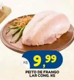 Bramil Supermercados Peito de frango lar cong. kg oferta