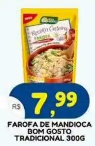 Bramil Supermercados Farofa de mandioca bom gosto tradicional oferta