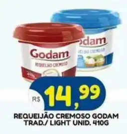 Bramil Supermercados Requeijão cremoso godam trad./light unid. oferta